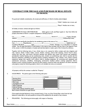 18 Printable Real Estate Purchase Agreement Forms And Templates 