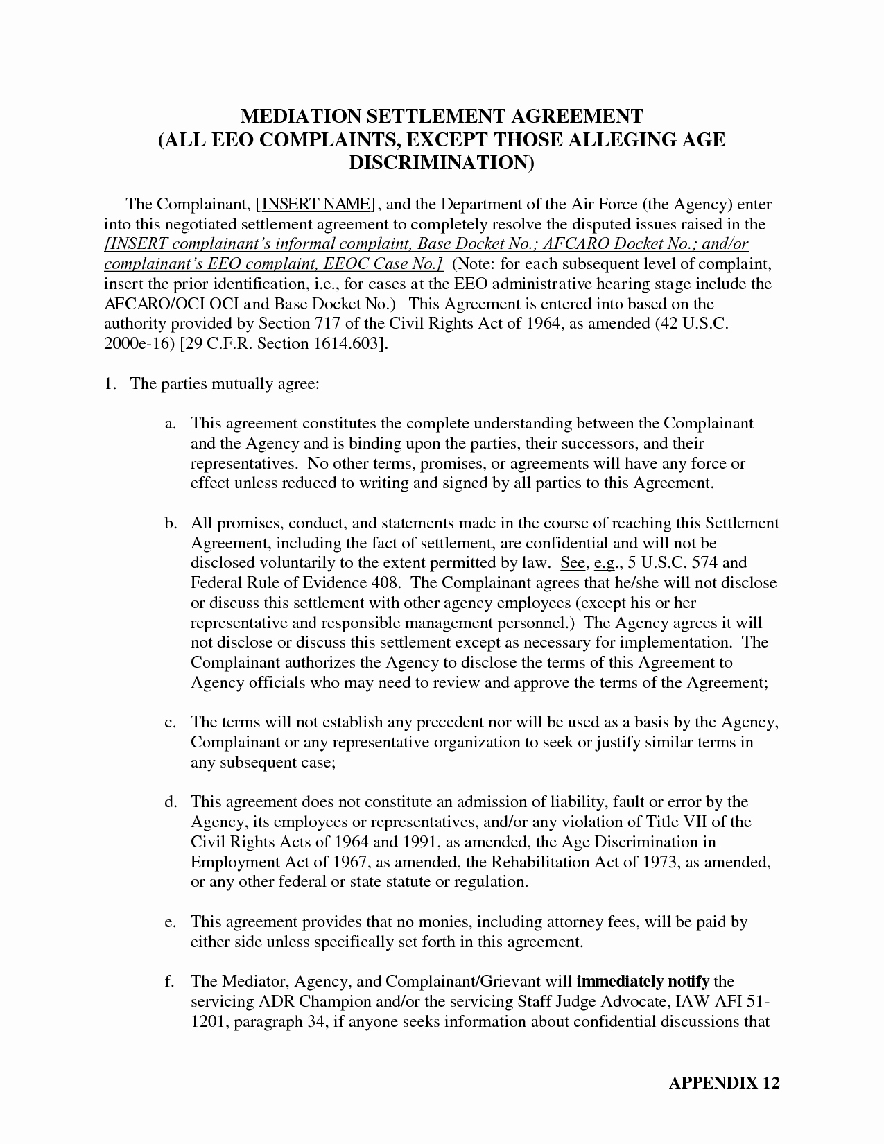 Car Damage Payment Printable Car Accident Settlement Agreement Form