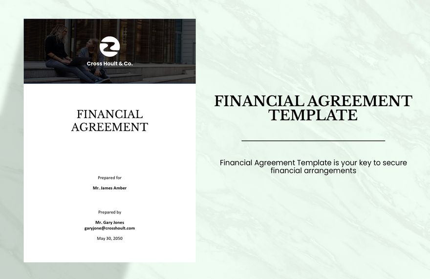 Financial Agreement Template In Word Google Docs Download Template