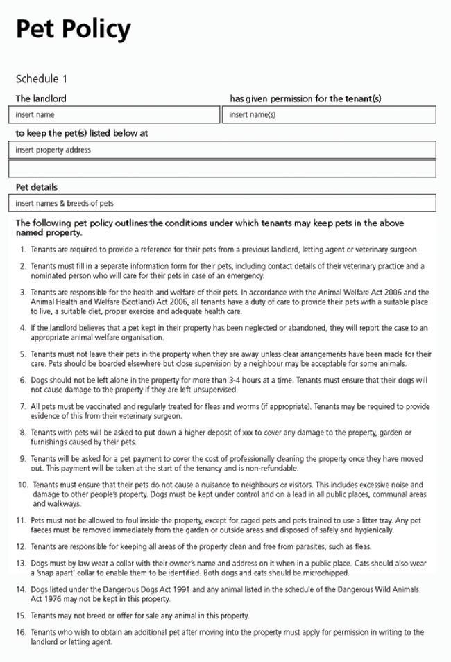 Free Printable Pet Agreement Form Pinterest Printable Forms Free Online