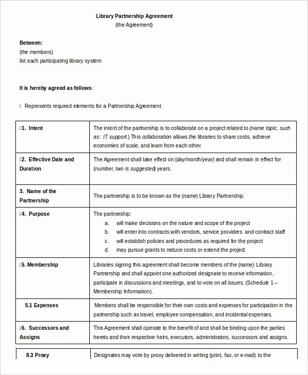 Free Printable Shared Well Agreement