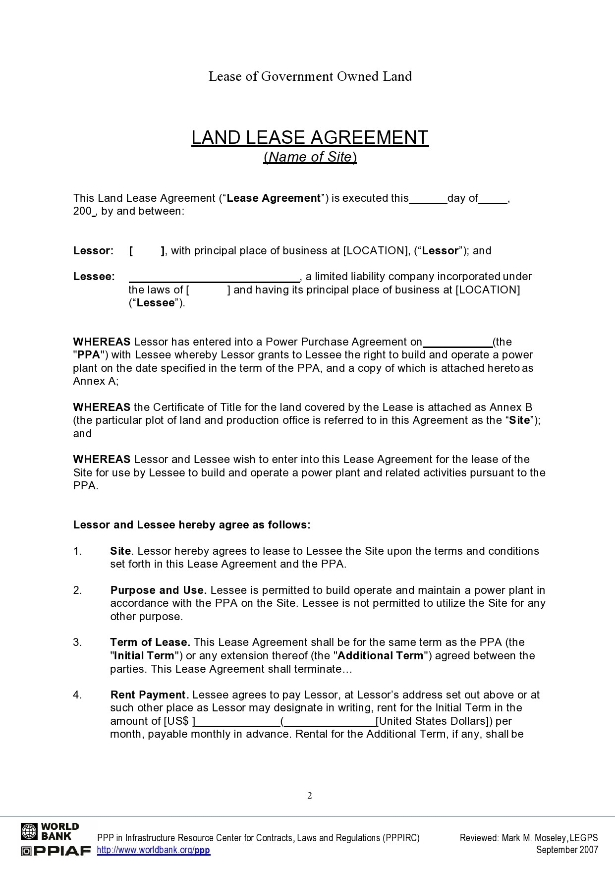 Land Lease Agreement Form Kenya Printable Form Templates And Letter