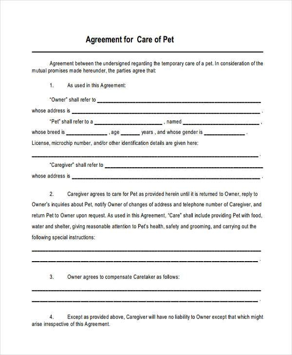 Printable Custody Agreement Forms Printable Forms Free Online