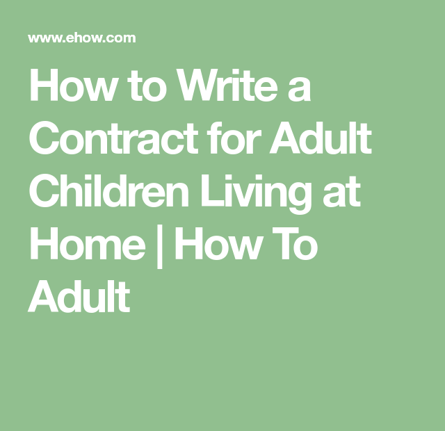 Printable Household Expectations Agreement