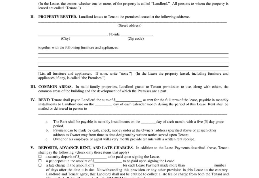 Printable Pdf Rental Agreement Form Printable Form 2024