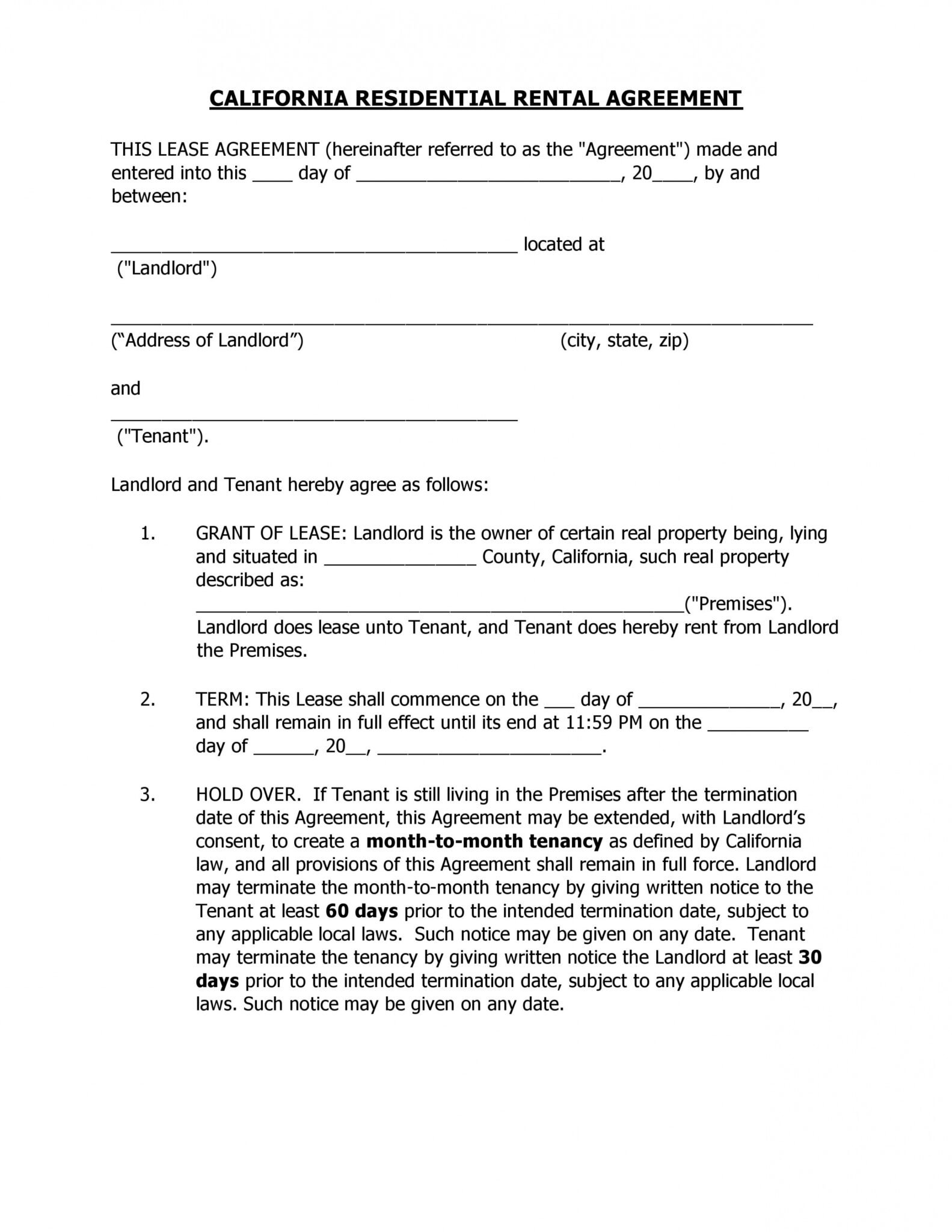 Professional Renters Agreement Contract Template PDF Example Steemfriends