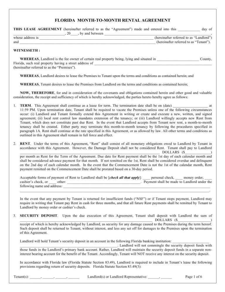 Spanish Lease Agreement Rental Agreement In Spanish Pdf 48393 Free 
