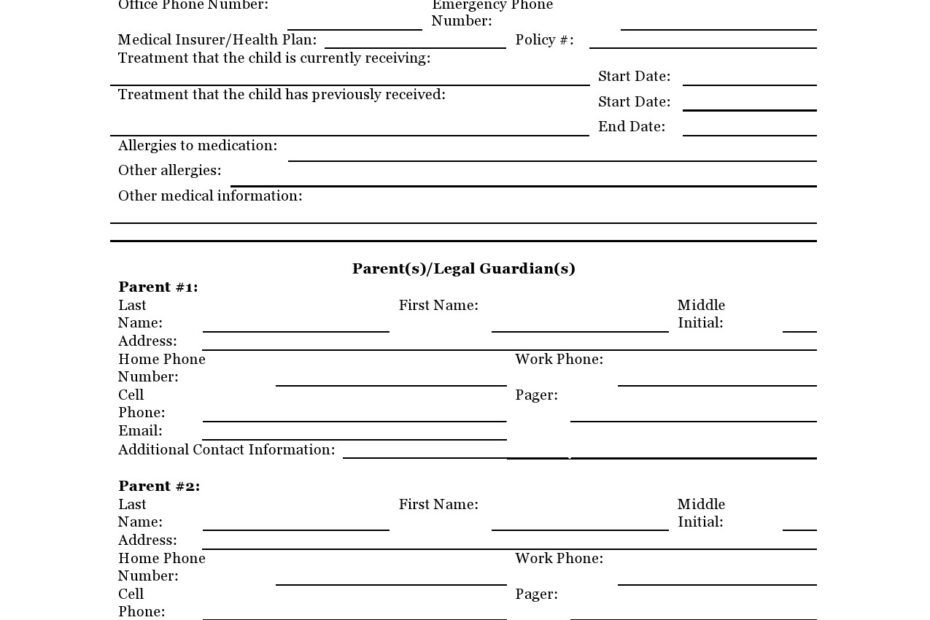 Temporary Custody Pdf Printable Temporary Guardianship Form Printable
