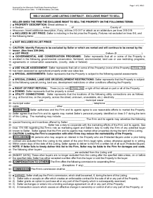 Vacant Land Purchase Agreement Forms And Templates Fillable 