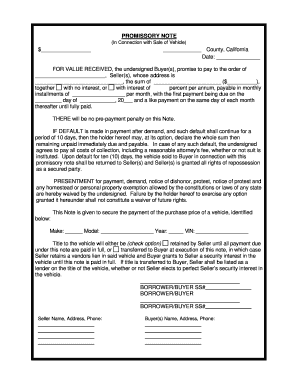 Vehicle Purchase Agreement With Monthly Payments Forms And Templates 